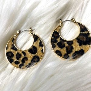Cheetah Print Earrings